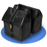 Dubbele fietstas - voor het veilig en stabiel vervoeren van uw spullen