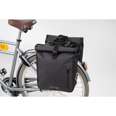 AtranVelo Enkele fietstassen Travel AVS 34L Grijs/Zwart - Set van twee tassen