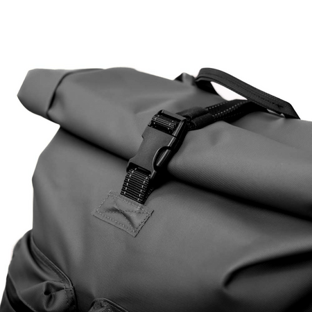 Urban Proof Enkele fietstas en rugtas Rolltop Backpack Recycled 20L Zwart