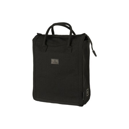 FastRider Enkele fietstas Canvas Classic Shopper 19L Zwart CG
