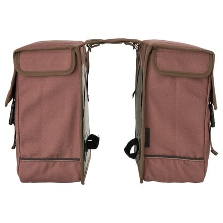 FastRider Dubbele fietstas Celo 34L Rose Brown