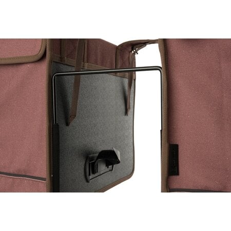 FastRider Dubbele fietstas Celo 34L Rose Brown