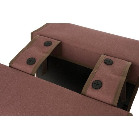 FastRider Dubbele fietstas Celo 34L Rose Brown