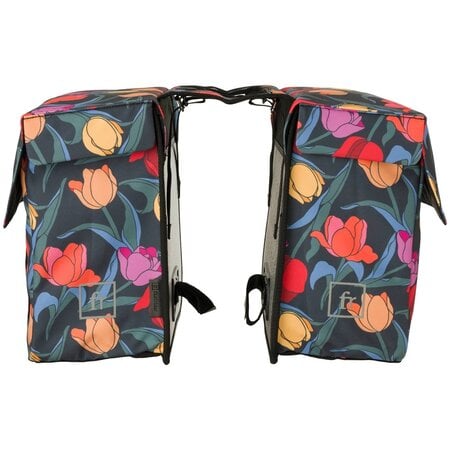 FastRider Dubbele fietstas Nyla Tullip 32L