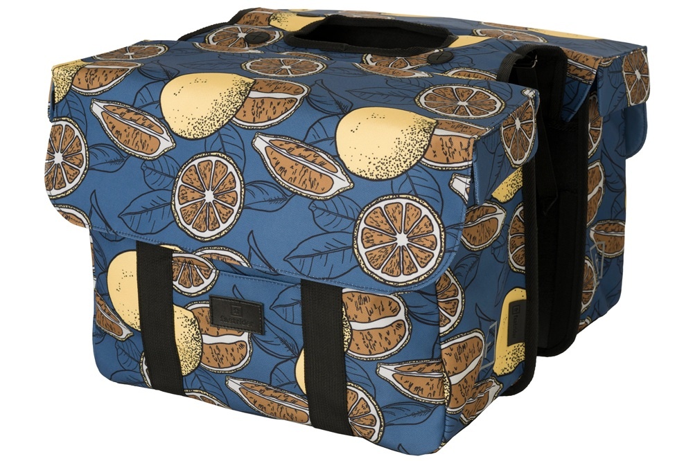 Dubbele fietstas Nyla Lemon 32L