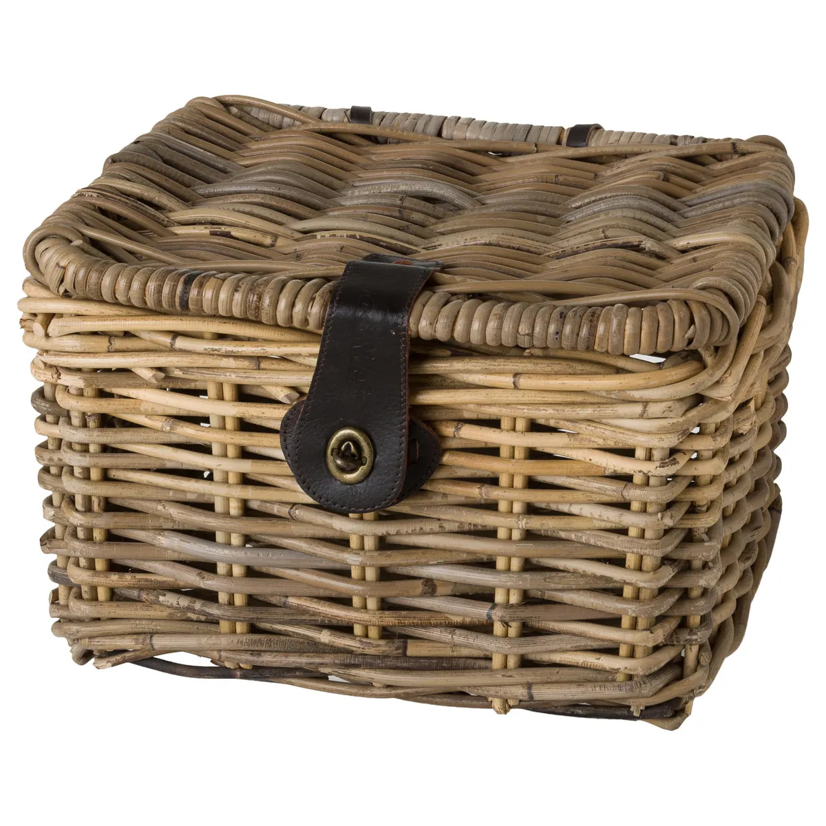 Fietsmand Sera met klep Naturel - Small