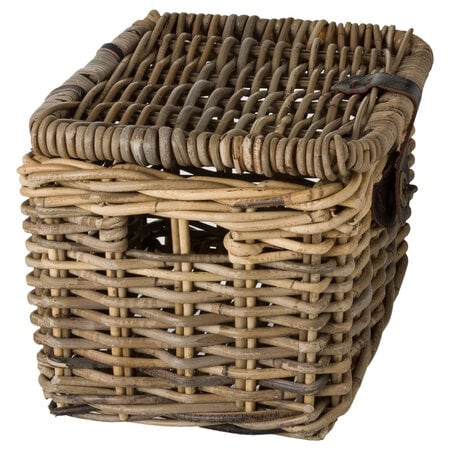 FastRider Fietsmand Sera met klep Naturel - Small