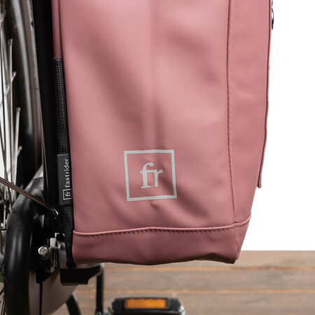 FastRider Dubbele fietstas Jaxx II 28L Mahogany Brown