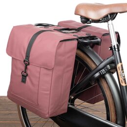 FastRider Dubbele fietstas Jaxx II 28L Mahogany Brown