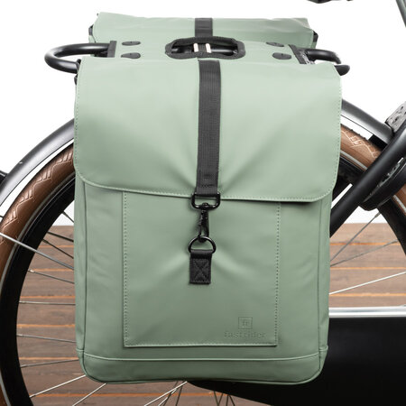FastRider Dubbele fietstas Jaxx II 28L Eucalyptus