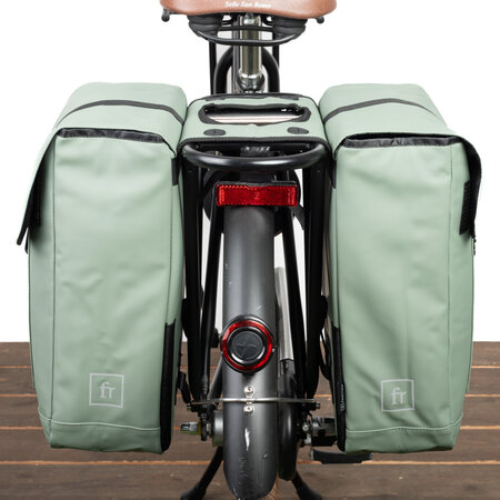 FastRider Dubbele fietstas Jaxx II 28L Eucalyptus