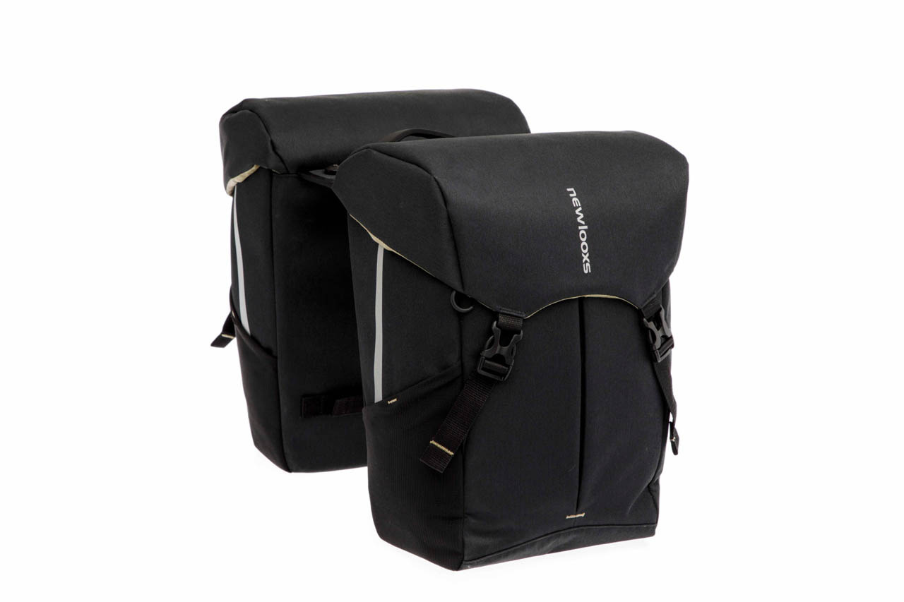 New Looxs Dubbele fietstas Sports Double MIK 2.0 40L Zwart