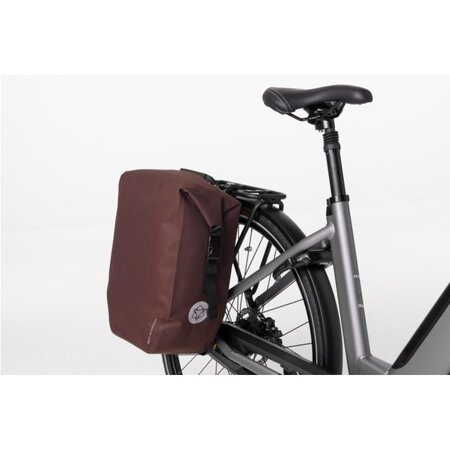 AGU Enkele fietstas Clean Shelter Large 21L Bond Greige CG - Waterdicht