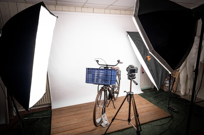 Unieke productfoto's uit fotostudio Fietstas.com