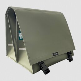 Clarijs Dubbele fietstas 40L Mat Olive