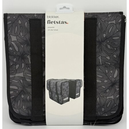Dubbele fietstas 40L Leaf