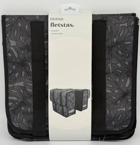 Dubbele fietstas 40L Leaf