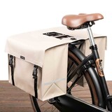 Clarijs Dubbele fietstas XL 46L Mat Zand