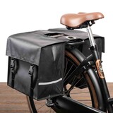 Clarijs Dubbele fietstas 40L Matzwart