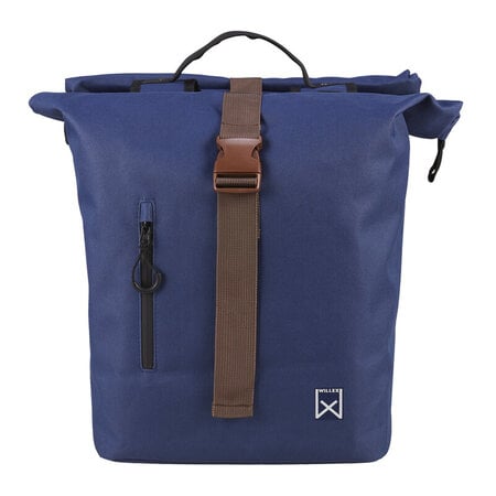 Willex Dubbele Fietstas Stadjer 52L Blauw