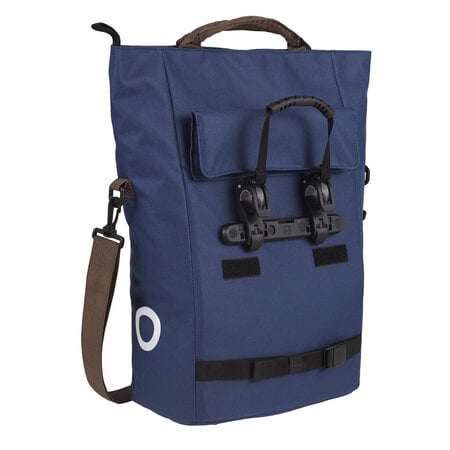 Willex Enkele fietstas Stadjer 26L Blauw