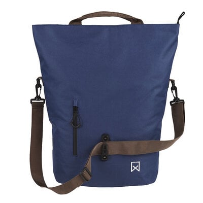 Willex Enkele fietstas Stadjer 26L Blauw