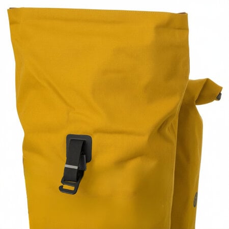 AGU Dubbele fietstas Convoy Clean Urban MIK 34L Mustard - Waterdicht