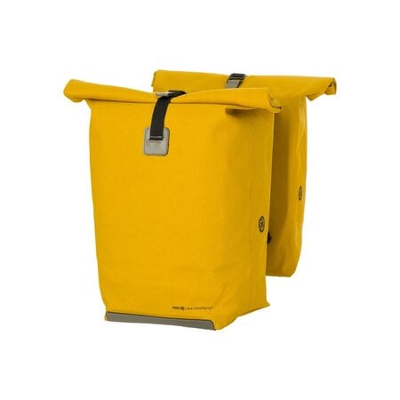 AGU Dubbele fietstas Convoy Clean Urban MIK 34L Mustard - Waterdicht