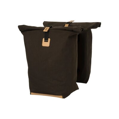 AGU Dubbele fietstas Convoy Clean Urban MIK 34L Ground Coffee