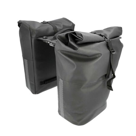 New Looxs Dubbele fietstas Nyborg MIK 2.0 34L Black