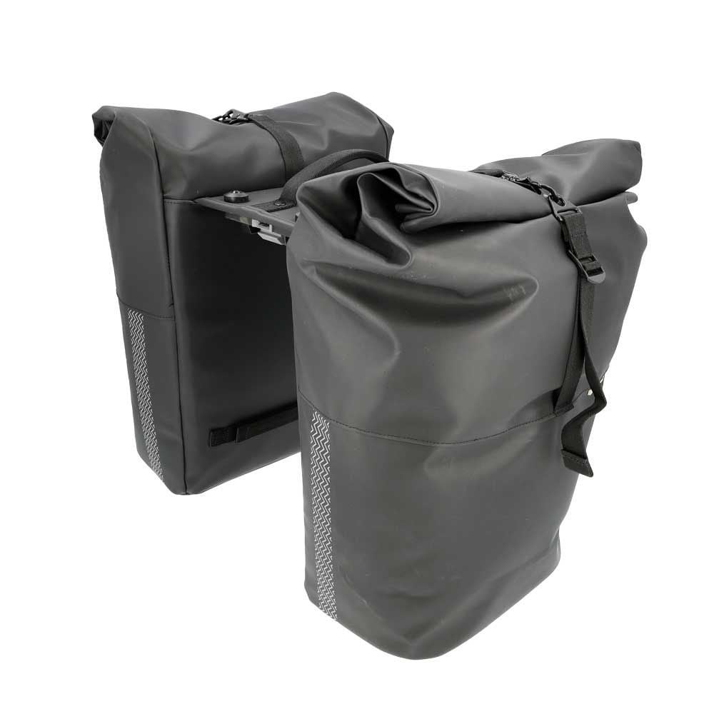 Dubbele fietstas Nyborg MIK 2.0 34L Black