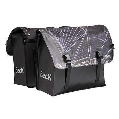 Beck Dubbele fietstas Classic Landmarks Opera House 46L