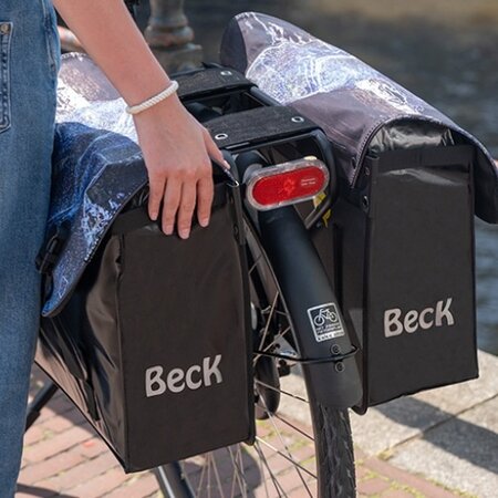 Beck Dubbele fietstas Classic Landmarks Cristo Redentor 46L
