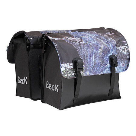 Beck Dubbele fietstas Classic Landmarks Cristo Redentor 46L