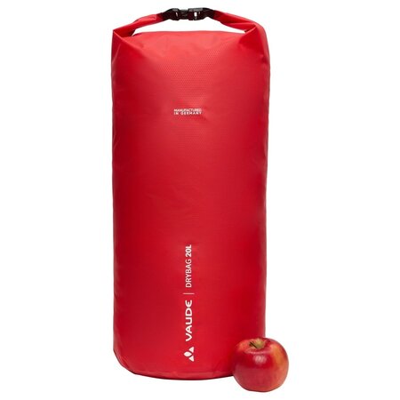 Vaude Drybag 20L Red - Waterdicht