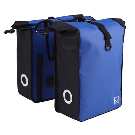 Willex Dubbele Fietstas Kompact 32L Blauw