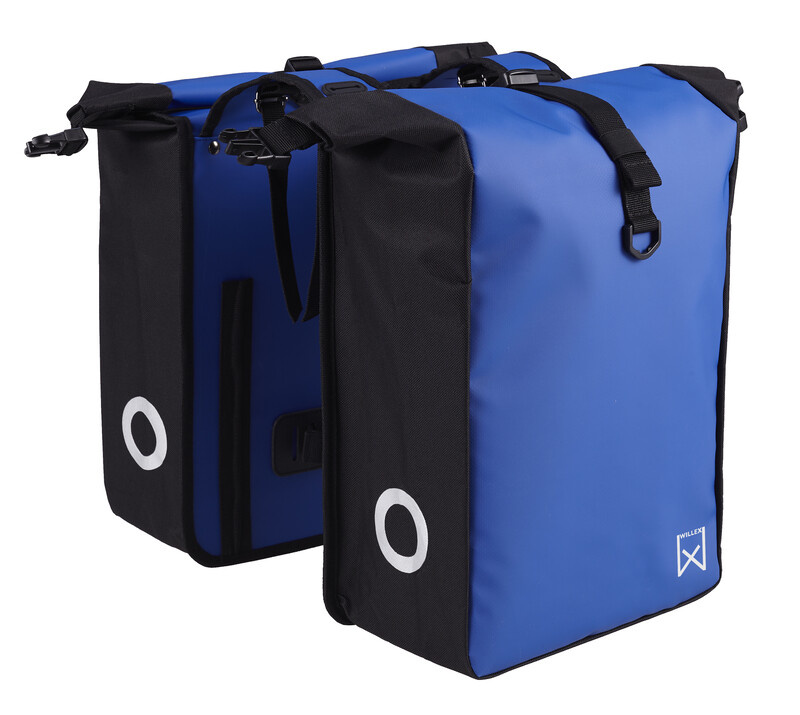 Willex Dubbele Fietstas Kompact 32L Blauw