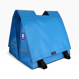 Clarijs Dubbele fietstas XL 46L Azuurblauw