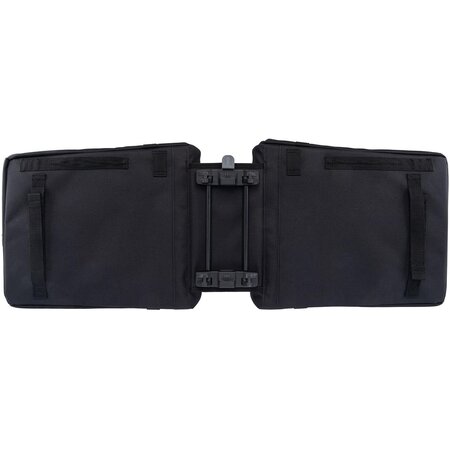 CONTEC Dubbele fietstas Via Weekender RT 33L Zwart