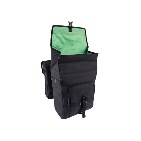 CONTEC Dubbele fietstas Via Weekender RT 33L Zwart