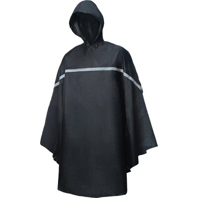 Willex Regenponcho Zwart