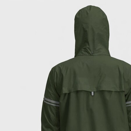 AGU Original Rain Suit Essential - Regenpak Army Green - Maat S