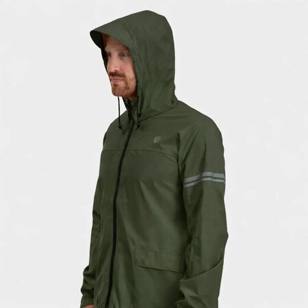 AGU Original Rain Suit Essential - Regenpak Army Green - Maat L