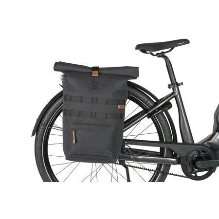 AGU Enkele fietstas Convoy Urban 17L Antraciet CG - Waterdicht