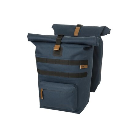AGU Dubbele fietstas Convoy Urban MIK 34L Blauw - Waterdicht