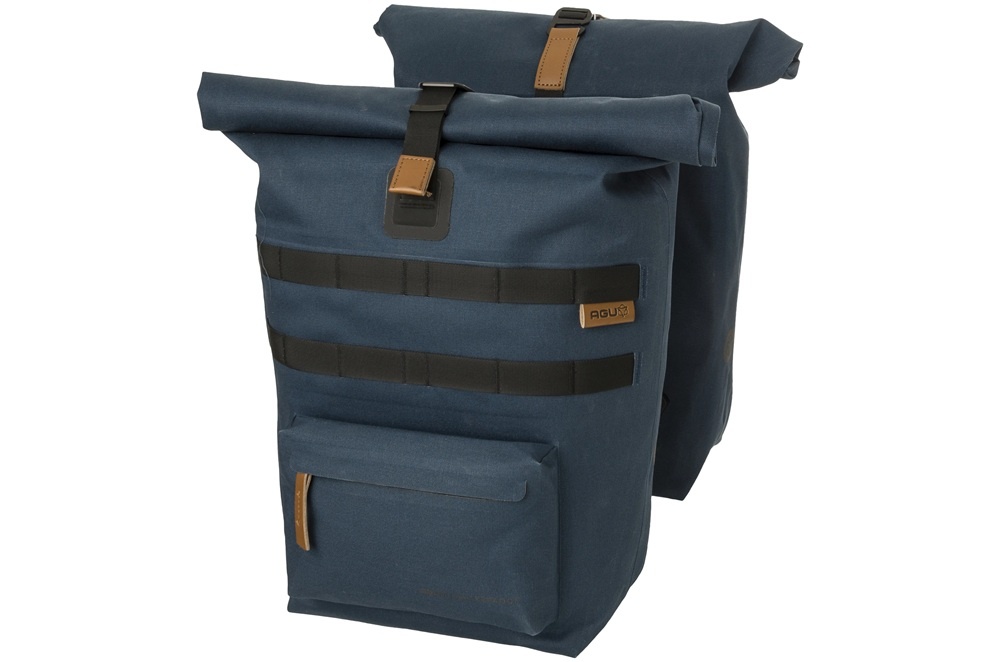 AGU Dubbele fietstas Convoy Urban MIK 34L Blauw