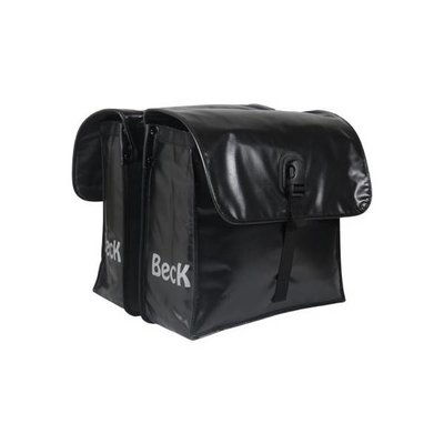 Beck Dubbele Fietstas Small 30L Black