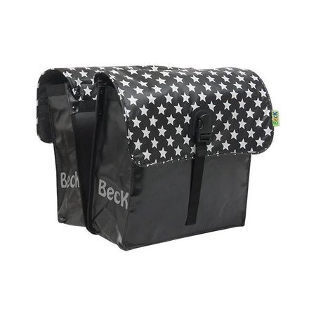 Beck Dubbele fietstas Small 30L Stars