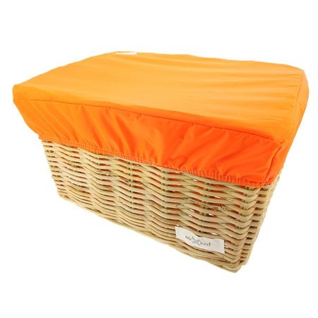 Hooodie Box L Oranje voor Fietsmand of Fietskrat