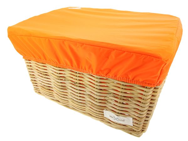 onderschrift ondersteuning Rationeel Box L Oranje voor Fietsmand of Fietskrat - Fietstas.com